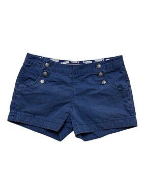 Vineyard Vines Women’s Navy Sailor Shorts Size 4 Cotton Stretch Nautical